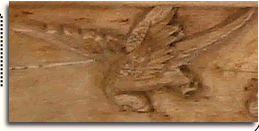 Zoomed View of Chinese Sandalwood Carved Box